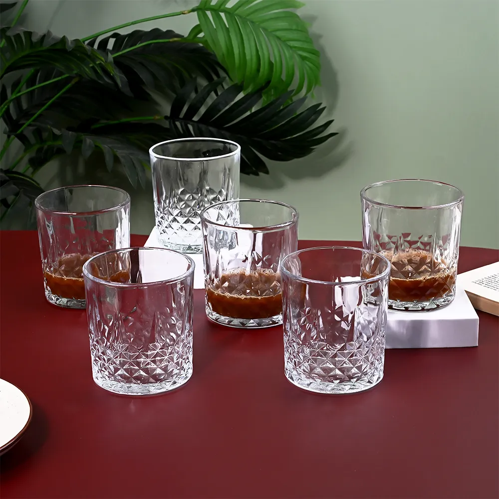 6 pcs whisky glass-340ml ( DSKB028)