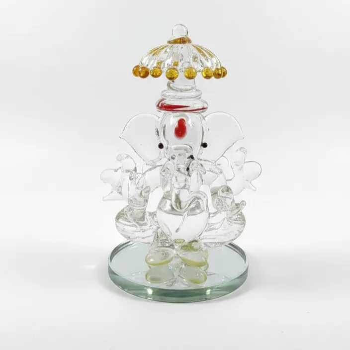 Glass Ganesha Idol (14)