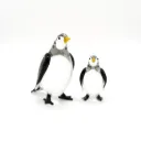 Glass Black Penguin Showpiece (21)