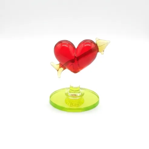 Handcrafted Glass Heart (2)