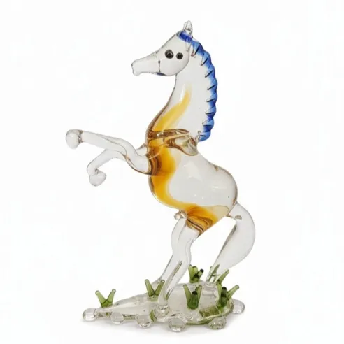 Handcrafted Glass Horse Figurine (18)