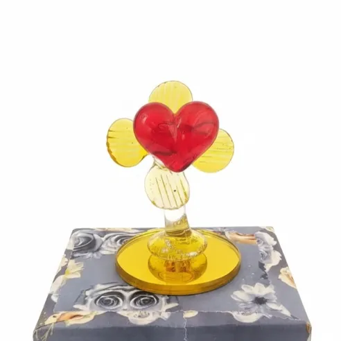 Handcrafted Glass Heart (1)
