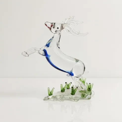 handicraft Glass Stag (19)