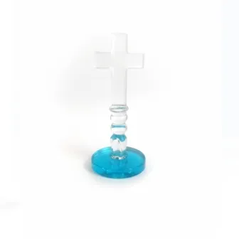 handicraft glass Cross (26)