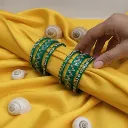 Elegant Green Bangles (B30)