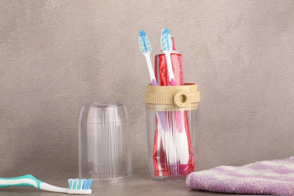 Portable Transparent Toothbrush Cover Case (T125)