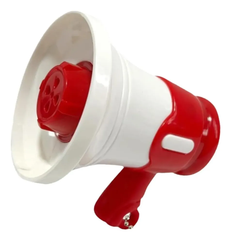 Voice Amplifier Toy Bullhorn with Keychain (T138)