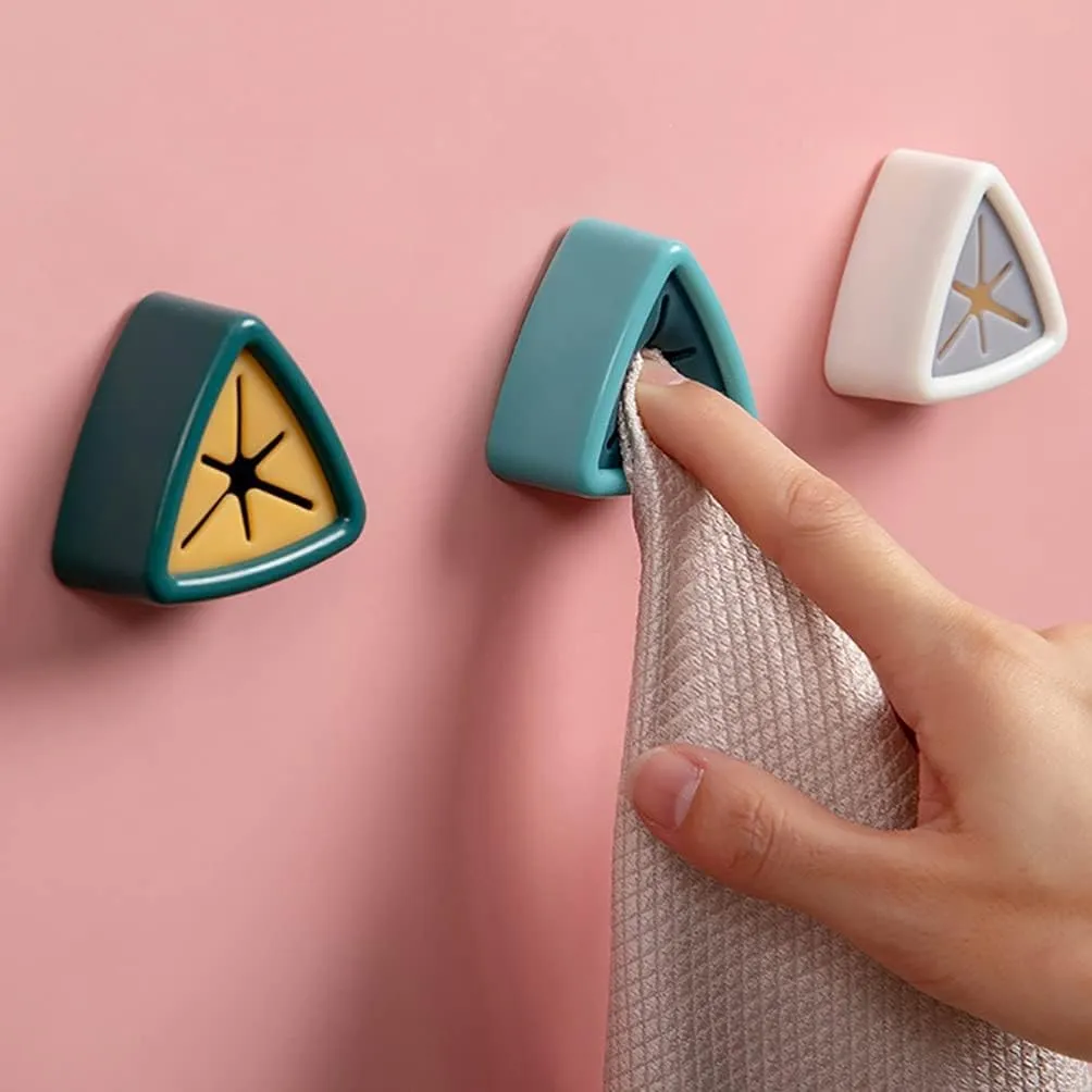 Paste Towel Plug Plastic Kitchen Towel Plug Hooks (T147)