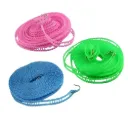 Windproof Anti-Slip Clothes Drying Nylon Rope with Hooks (T149)