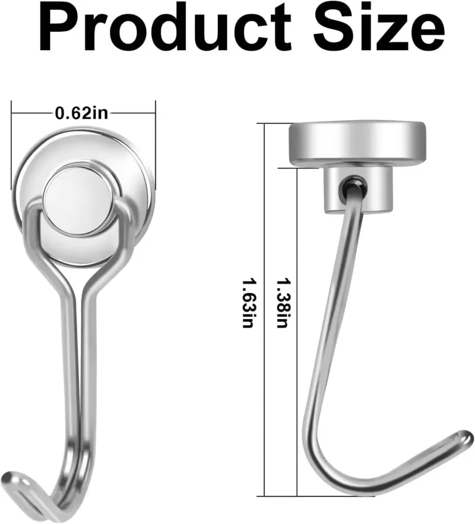 Swivel Swing Magnetic Hooks (T154)