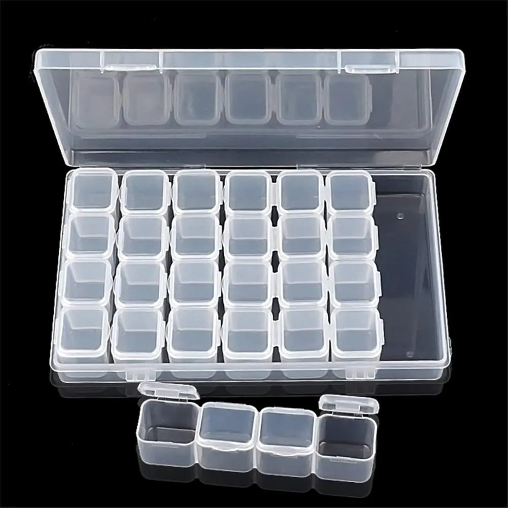 Rhinestones Box, 28 Grids (T159)