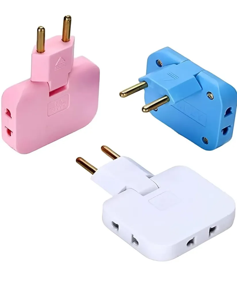 3 in 1 Adapter Plug | 180 Degree Rotatable Wireless(T246)