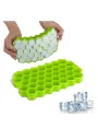 1 Pack Ice Cube Trays Silicone Ice Cube Molds (T247)