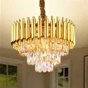 Chandeliers Gold 3-Tier (400mm)